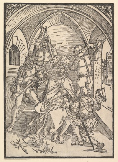 Cristo coronado de espinas, ca. 1500 de Possibly Albrecht Dürer
