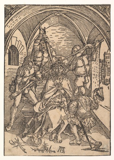 Cristo coronado de espinas, ca. 1500 de Possibly Albrecht Dürer