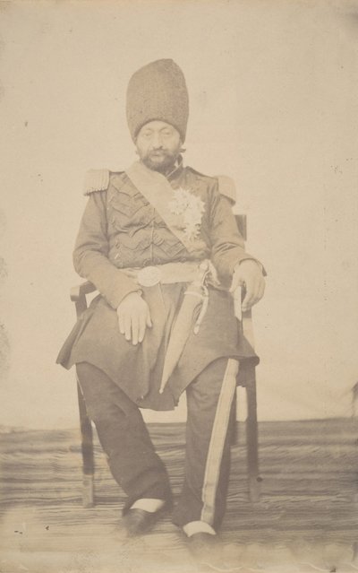 Retrato de Ardeshir Mirza, tío del rey de Possibly by Luigi Pesce.