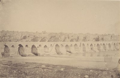 [El puente en Dizfoul] de Possibly by Luigi Pesce.