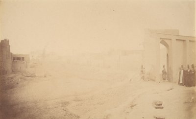 [Vista de TABRIZ], 1840s-60s de Possibly by Luigi Pesce.