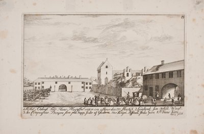 La Llegada de Federico V al Castillo de Odense de Poul Isac Grønvold