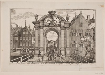 Arco de triunfo de Federico V en Randers de Poul Isac Grønvold