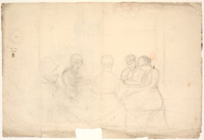 Grupo con cinco figuras sentadas de Poul S. Christiansen