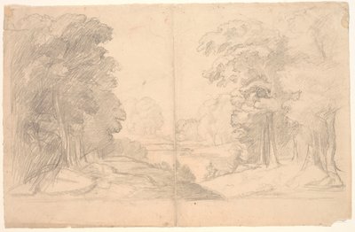 Paisaje con árboles de Poul S. Christiansen