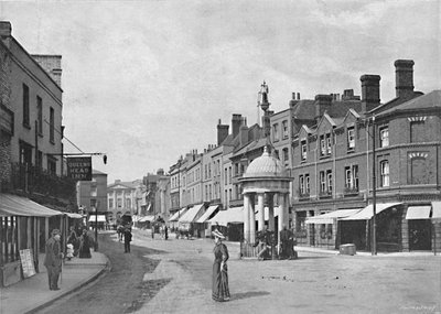 Chelmsford: High Street, c1896 de Poulton and Co