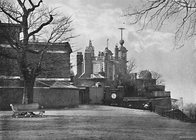 Observatorio de Greenwich, c1896 de Poulton and Co