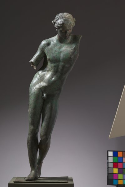 Apolo el Matador de Pitón, c.350 a.C. de Praxiteles