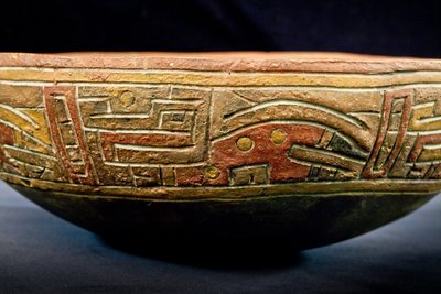 Taza / Paracas cultura (terracota) de Precolombian Precolombian