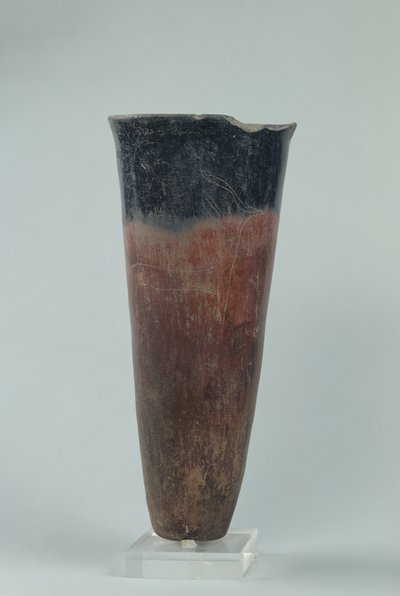 Jarrón de borde negro, Período Naqada I-II (cerámica) de Predynastic Period Egyptian