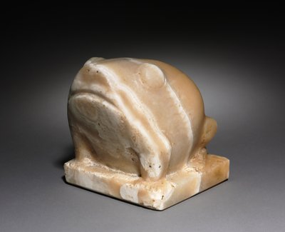 Estatua de Heqat, la diosa rana, c.2950 a.C. de Predynastic Period Egyptian