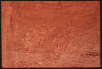 Figuras humanas (pintura rupestre) de Prehistoric
