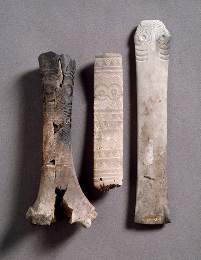 Ídolos de hueso y piedra de Almizaraque de Prehistoric Prehistoric