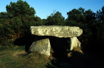 Dolmen, Cap de la Chèvre, Kerarel Crozon. de Prehistoric Prehistoric
