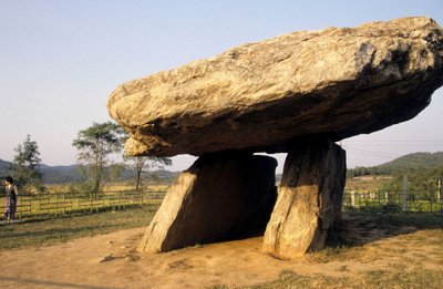 Dolmen en Kanghwa, Corea del Sur de Prehistoric Prehistoric