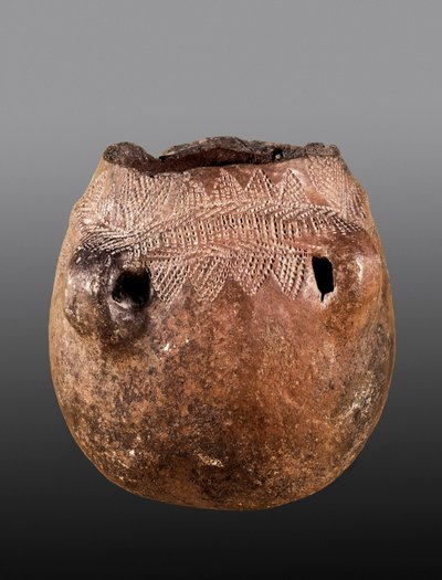 Prehistoria: jarrón de cerámica, neolítico. Procedente de Cacín de Prehistoric Prehistoric