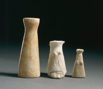 Prehistoria: ídolos femeninos del sitio de Los Millares (Almería). España Madrid, Museo Arqueológico Nacional de Prehistoric Prehistoric