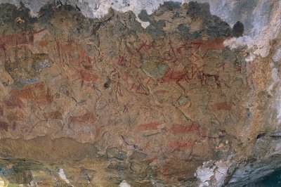 Animales salvajes (pintura rupestre) de Prehistoric Prehistoric
