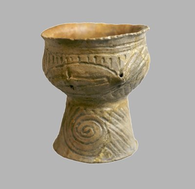 Copa con serpientes, 4400-4100 a.C. de Prehistoric Russian Culture