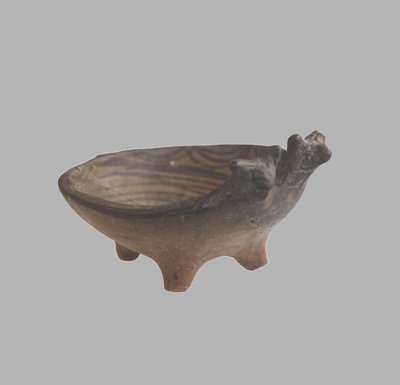 Cuenco zoomorfo, 3800-3600 a.C. de Prehistoric Russian Culture
