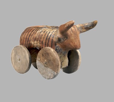 Estatuilla Zoomorfa con Ruedas, 3950-3500 a.C. de Prehistoric Russian Culture