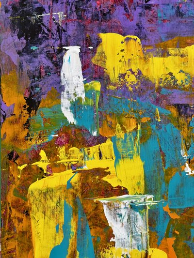 Pinceladas abstractas llenas de vida de Preston Harmon