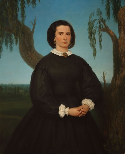 Retrato de Doña Josefa Sáenz Valiente de Prilidiano Pueyrredon
