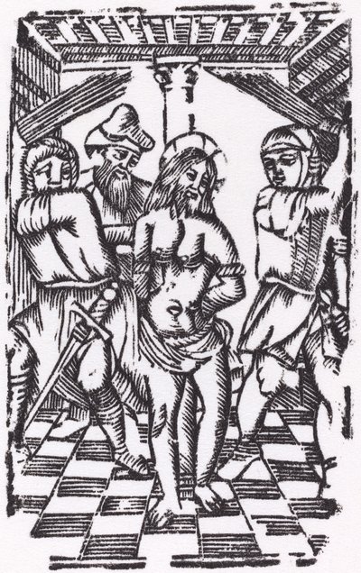 La flagelación de Probably French 16th Century