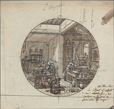 Taller litográfico de Probably French 19th Century