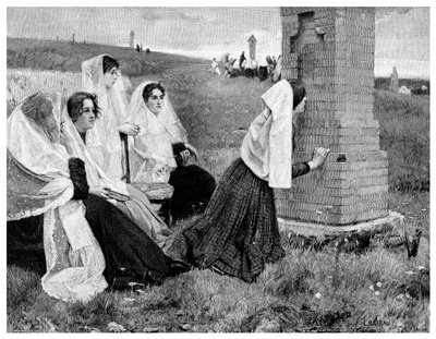 El Vía Crucis en Cataluña, 1895 de Professor Berthold