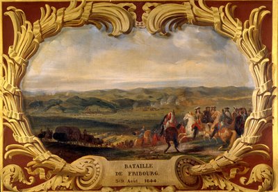 Batalla de Friburgo del 3 al 09/08/1644 Victoria del Gran Condé (Luis II Príncipe de Borbón) y de Enrique de La Tour d