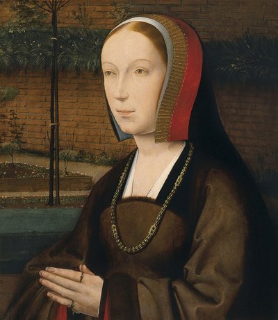 Retrato de una donante femenina de Provost