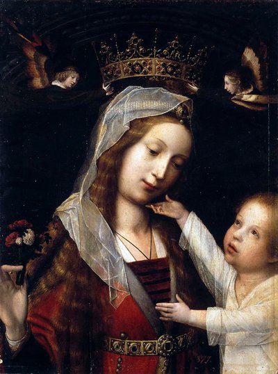 Virgen y Niño, entre 1465 y 1529 de Provost