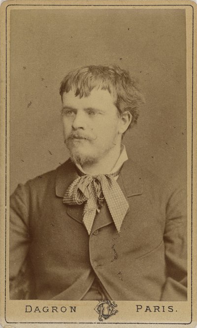 Retrato del pintor Jules Bastien-Lepage 1848-1884, c. 1875 de Prudent René Patrice Dagron