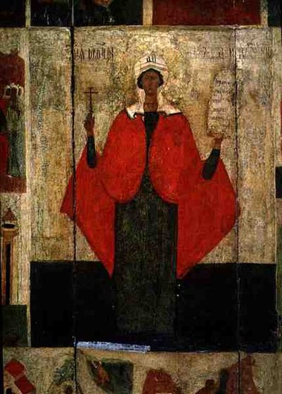 Icono de Santa Paraskeva de Pskov School