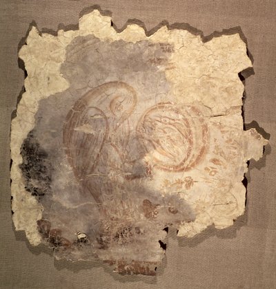 Pelícano, mediados del siglo XIV de Pskov School