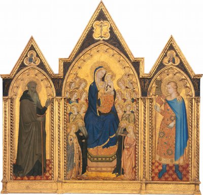 San Venancio [panel derecho] de Puccio di Simone and Allegretto Nuzi