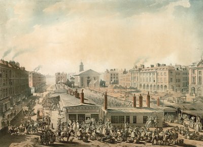Covent Garden, Londres de Pugin and Rowlandson