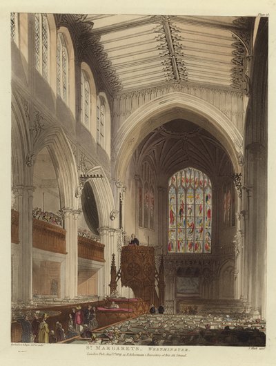 Santa Margarita de Pugin and Rowlandson