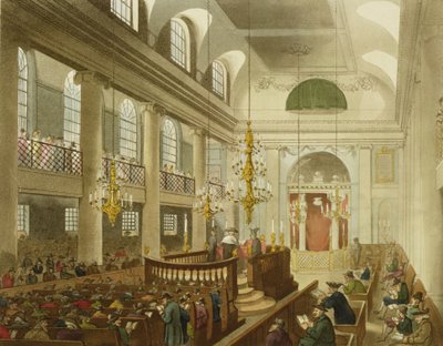 Sinagoga, Dukes Place, Houndsditch, de 