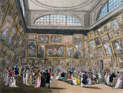 La Sala de Exposiciones en Somerset House, Londres, 