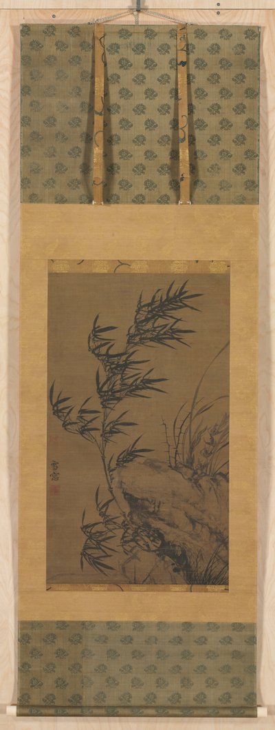 Bambú en el viento, 1300s de Puming