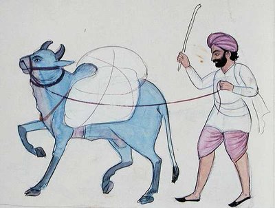Lavandero (Dhobi) c.1890 de Punjabi School