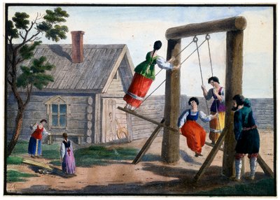 Diversiones campestres, 1825 de Pyotr Alexandrov