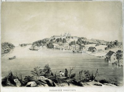 Le monastere de Valaam (ou Valamo) sur l