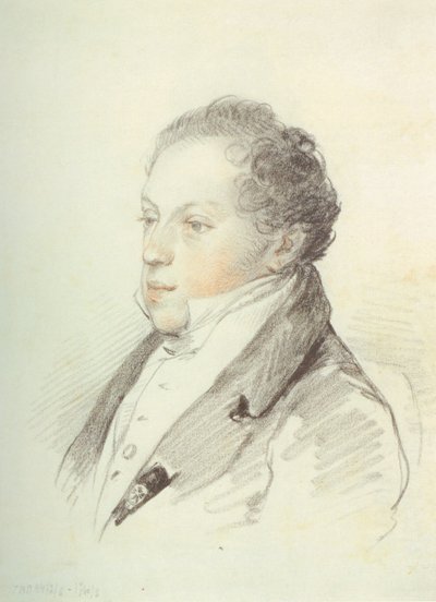 Retrato de Alexey Nikitich Peshchurov de Pyotr Fyodorovich Sokolov