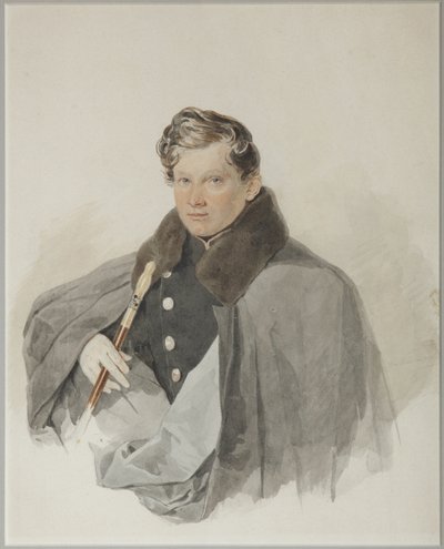 Retrato del Conde Sergey Vasilyevich Trubetskoy 1815-1859 de Pyotr Fyodorovich Sokolov