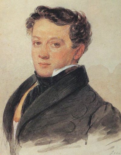 Retrato de Sergey Ivanovich Turgenev 1792-1827, 1810s de Pyotr Fyodorovich Sokolov