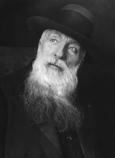 Retrato de Auguste Rodin (1840-1917), por Shumov, Pyotr Ivanovich (1872-1936). Fotografía, entre 1912 y 1917. Colección privada de Pyotr Ivanovich Shumov