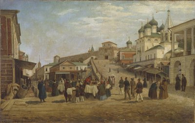 Vista de Nizhny Novgorod, 1867 de Pjotr ​​​​Petrowitsch Wereschtschagin